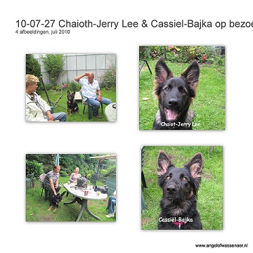 Chaioth-Jerry Lee & Cassiël-Bajka op bezoek bij Angel of Wassenaer